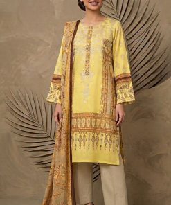 Golden Ochre – 3-Piece-Unstitched